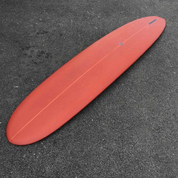 Photo of a handshaped ziran longboard